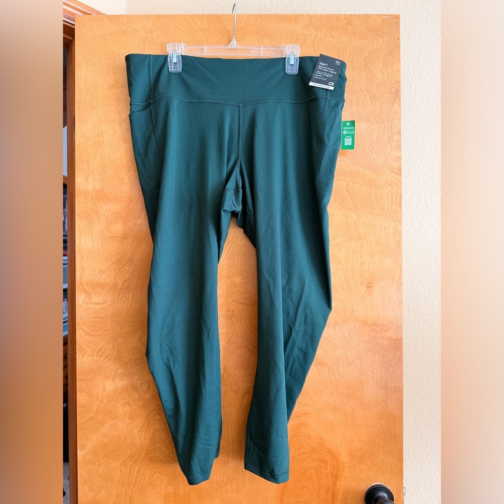 GAP Dark Green Full-Length Leggings